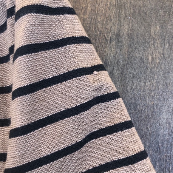 Cartonnier Blazer peplum stripe brown black new S - Picture 6 of 6